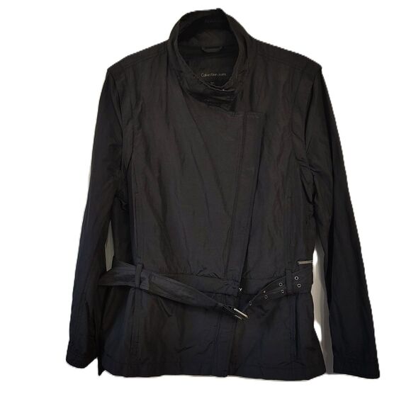 Calvin Klein 3-in-1 XL Women's Black Convertible Jacket Mid & Short & Vest - Picture 1 of 8